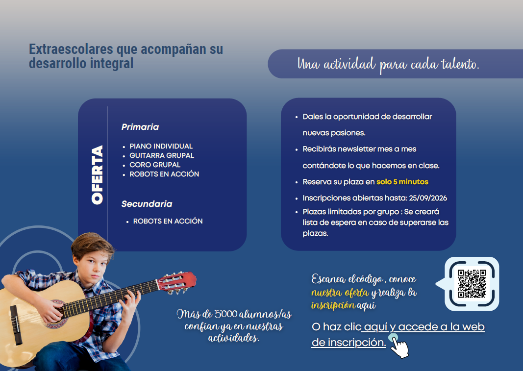 extraescolar ROBOTICA Y MUSICAII 2627